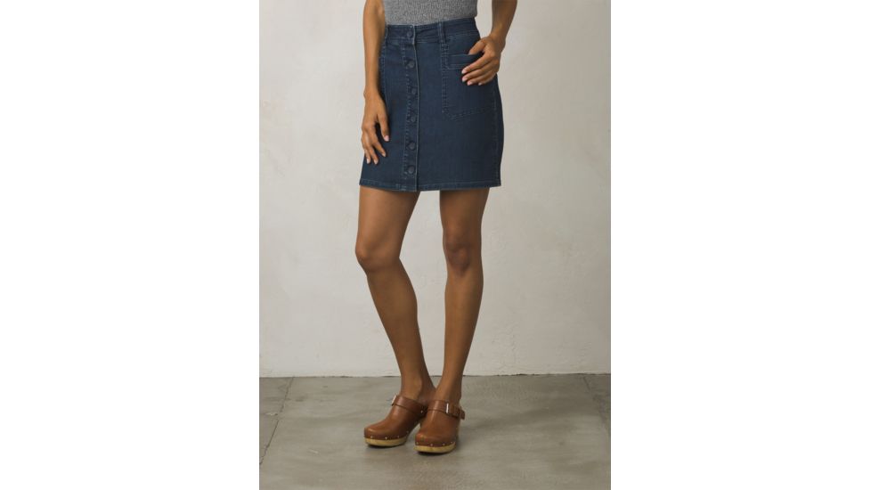 Prana Kara Skirt Womens, Indigo, 2, W31180427-IND-2