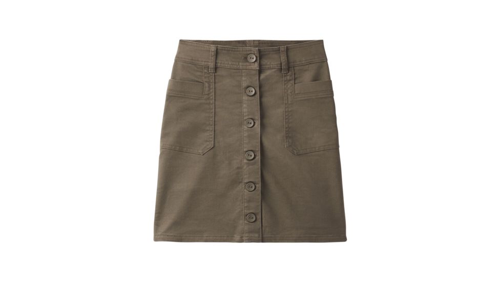 prAna Kara Skirt - Womens, Slate Green, 8, W31180427 -023-8