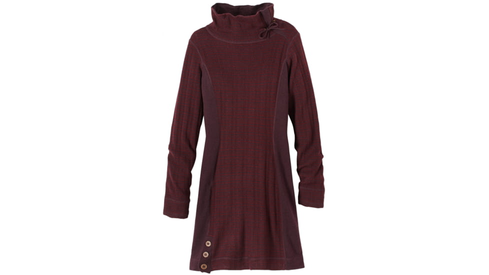 prAna Kelland Dress - Women's -Burgundy-Large