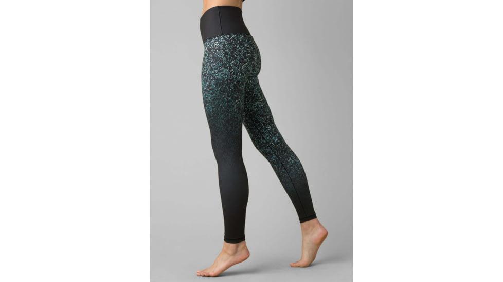 prAna Kimble Printed 7/8 Legging - Womens, Black Stargazer, Medium, W41202023-BKSG-M