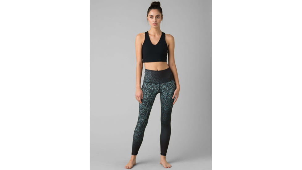 prAna Kimble Printed 7/8 Legging - Womens, Black Stargazer, Medium, W41202023-BKSG-M