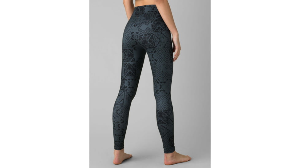 prAna Kimble Printed 7/8 Legging - Womens, Chalkboard Tiles, Large, W41202023-CBTL-L