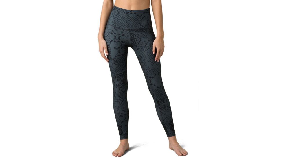 prAna Kimble Printed 7/8 Legging - Womens, Chalkboard Tiles, Large, W41202023-CBTL-L