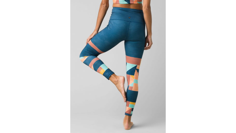 prAna Kimble Printed 7/8 Legging - Womens, Liqueur Seaglass, Medium, W41202023-LQSG-M