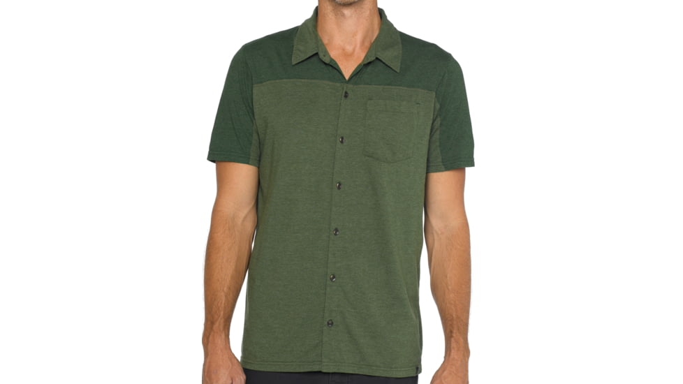 prAna Knoven Short Sleeve Shirt - Men's-Ponderosa-Large