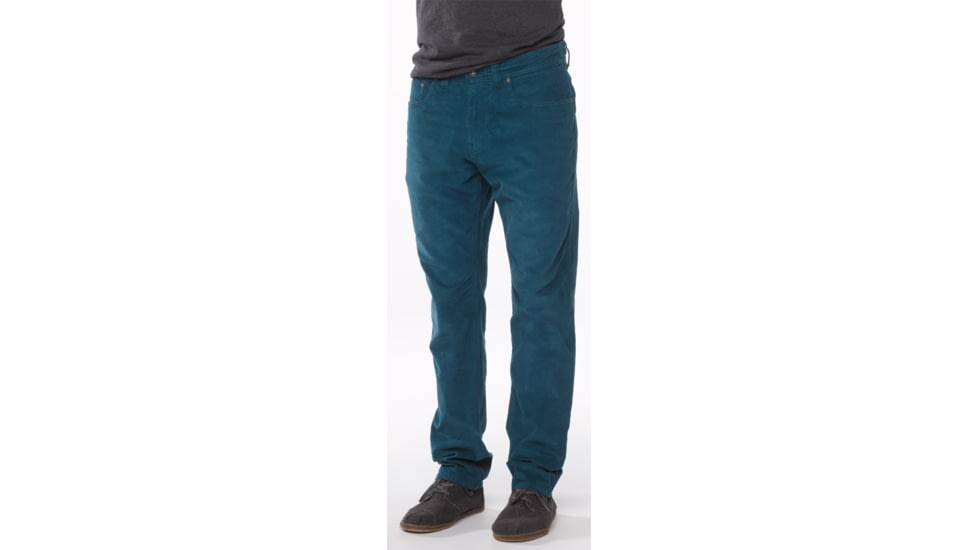 prAna Kravitz Cord Pant - Men's-Deep Balsam-Regular Inseam-32 Waist
