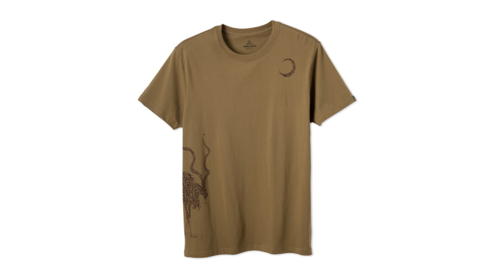 prAna Kudu Tee - Men's-Moss-Small