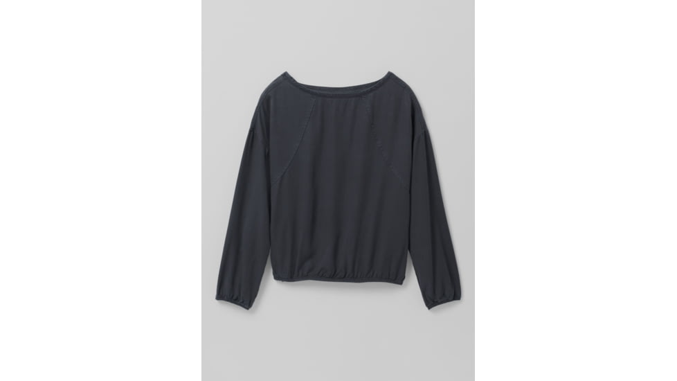 prAna Lavendar Bay Top - Womens, Coal, XS, 1970531-020-XS