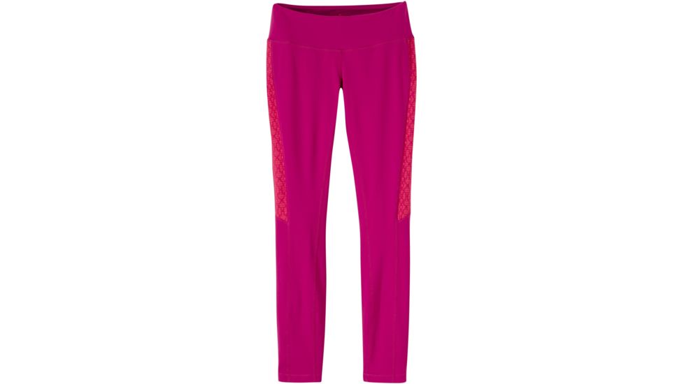prAna Lennox Legging - Women's -Rich Fuchsia-Regular Inseam-Small