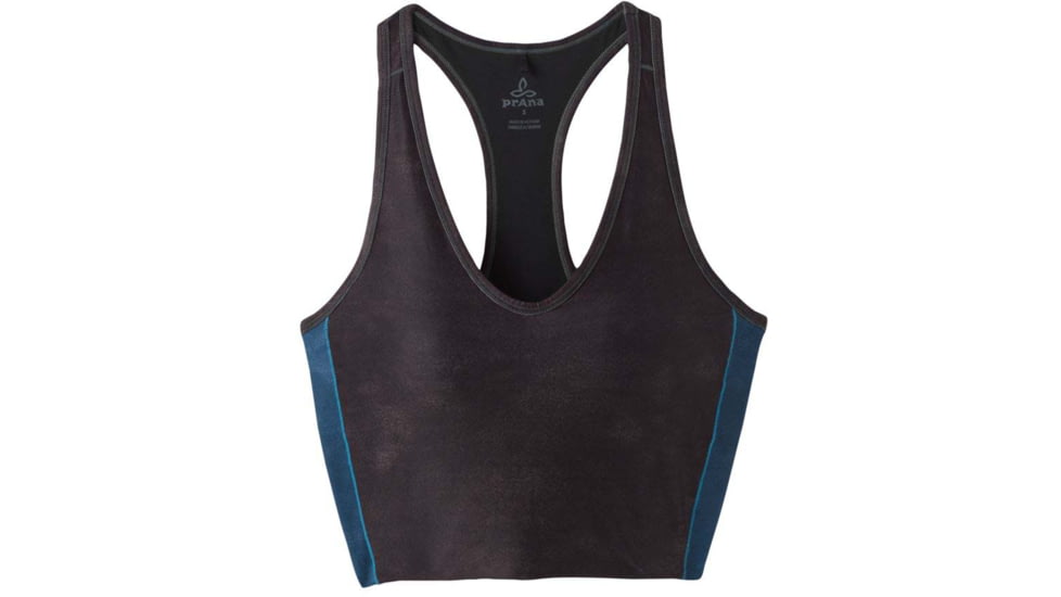 prAna Licidia Bra Top - Womens, Black, Medium, W11202041-BLK-M