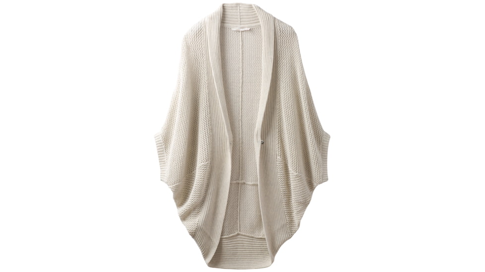 prAna Lima Cardigan - Womens, Bone, Large, W13180529-BON-L