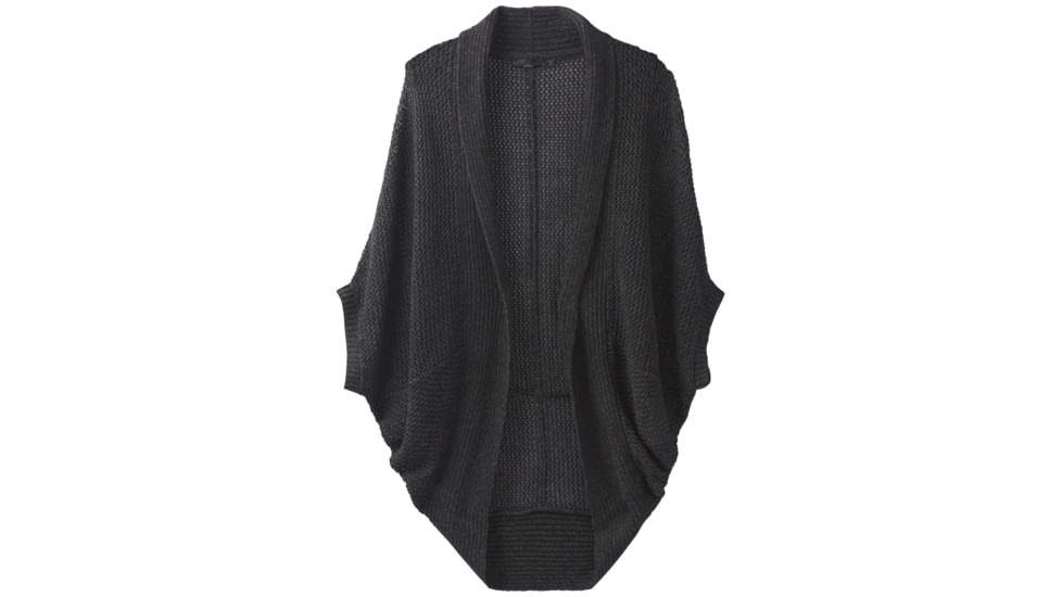 prAna Lima Cardigan - Womens, Charcoal Heather, Medium, W13180529-CCHT-M