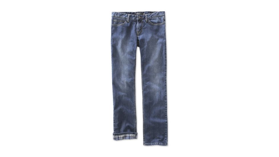 prAna Lined Boyfriend Pant - Women's-Dark Wash-4