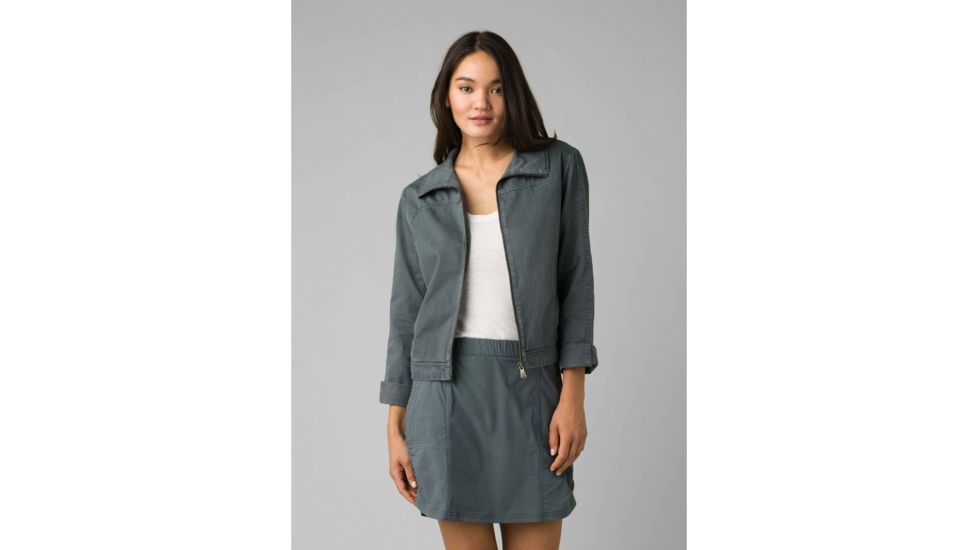 prAna Lookout Jacket - Womens, Chalkboard, Medium, W21202016-CHBD-M