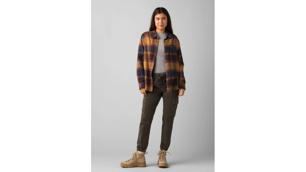 prAna Lost Hwy Pant - Women's, Small, Black Olive, 1967391-300-S