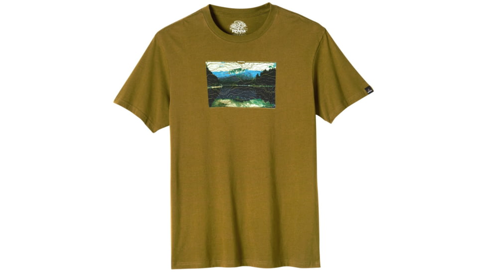 prAna Lost Short Sleeve T-Shirt - Men's -Saguaro-Large
