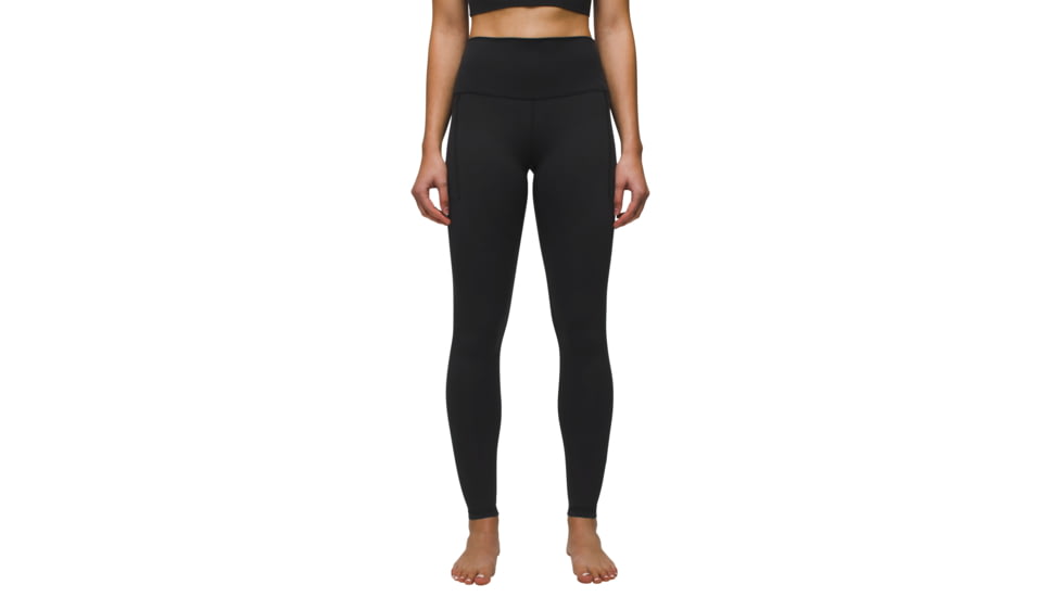 prAna Luxara Pocket Legging - Womens, Black, Medium, 2043701-001-M