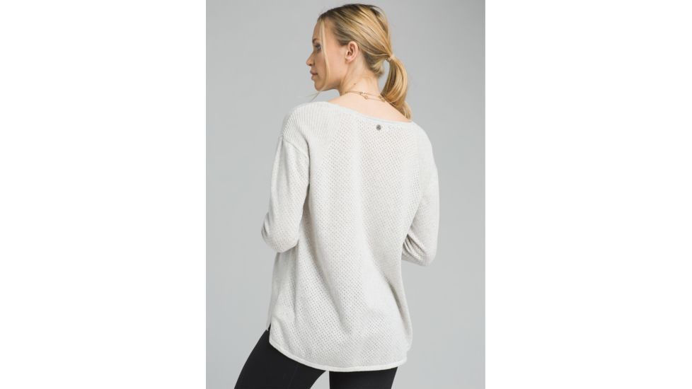 prAna Mainspring Sweater - Womens, Bone Heather, XSmall, W23180538-BOHT-XS