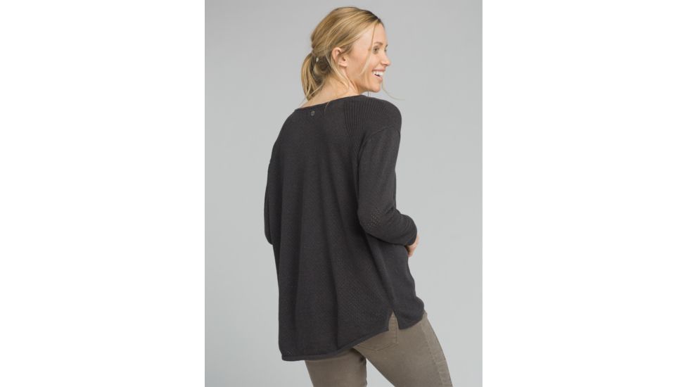 prAna Mainspring Sweater - Womens, Charcoal Heather, XSmall, W23180538-CCHT-XS