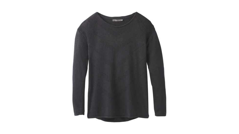 prAna Mainspring Sweater - Womens, Charcoal Heather, XSmall, W23180538-CCHT-XS