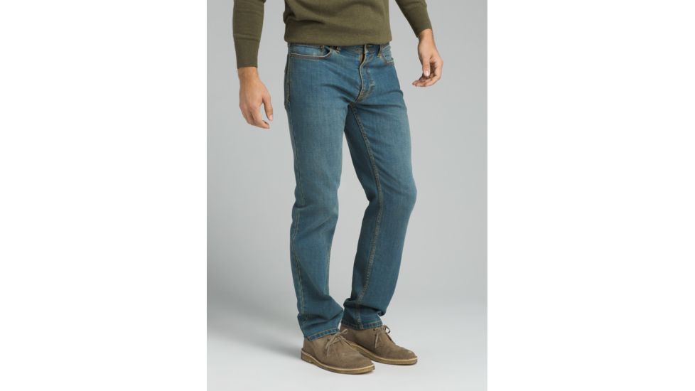 prAna Manchester Jean - Men's, Heritage Wash, 28 Waist, Short Inseam, M41173001-HEWA-28