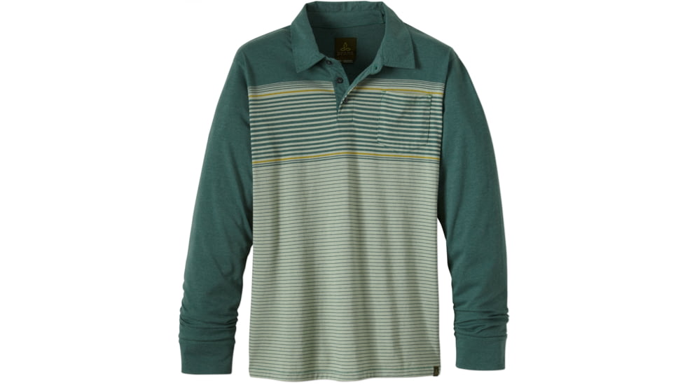 prAna Marco Polo Long-Sleeve Shirt - Men's-Evergreen-X-Large