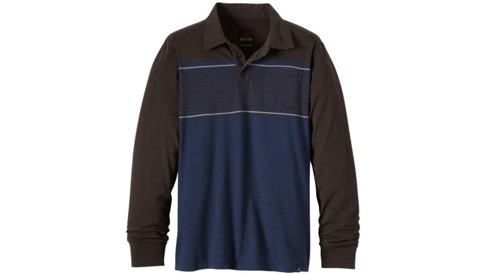 Marco Polo Long-Sleeve Shirt - Mens-Brown-Small