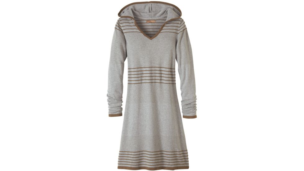 prAna Mariette Dress - Women's -Heather Grey-X-Small