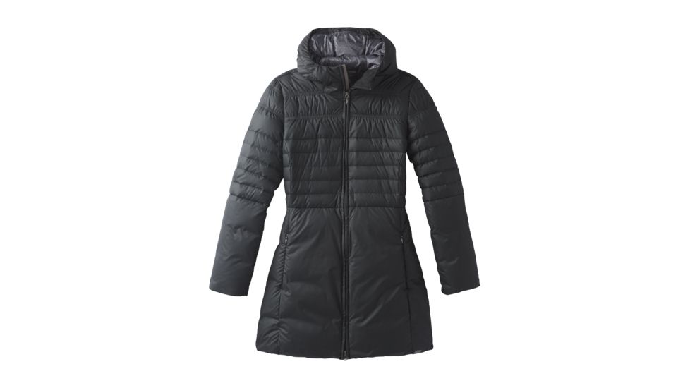 prAna Miska Long Jacket - Women's, Black, Small, W23180568-BLK-S