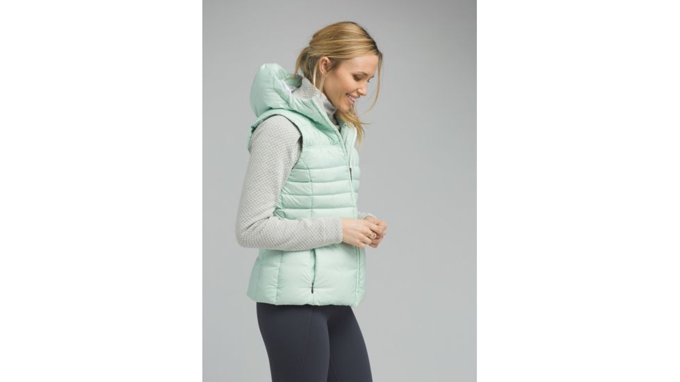 prAna Miska Vest - Womens, Opal Green, Medium, W13180566-OPGR-M