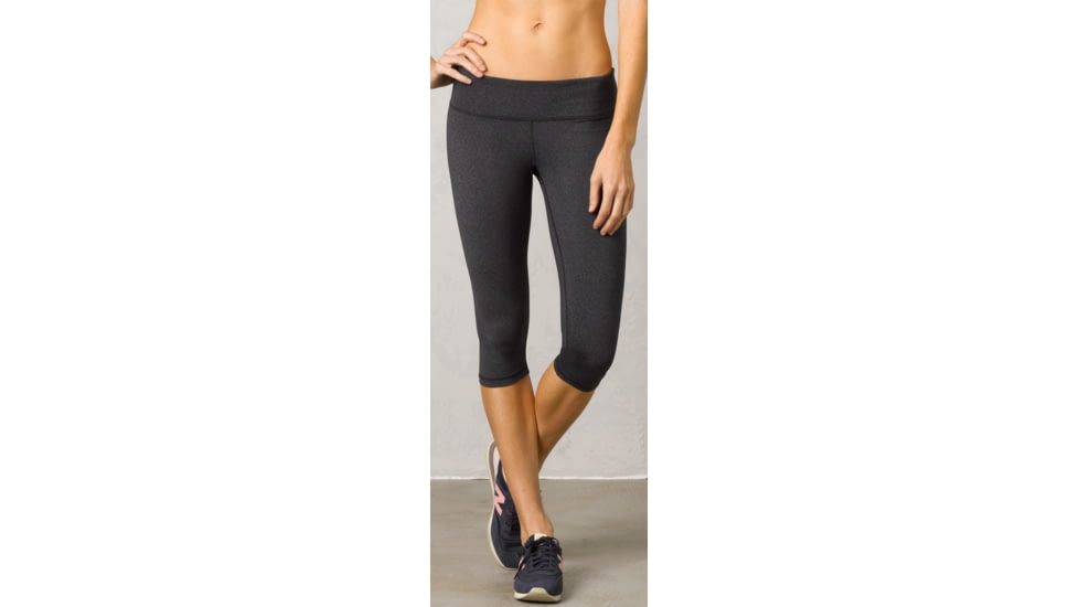 prAna Misty Knicker - Women's-Charcoal Heather-Small