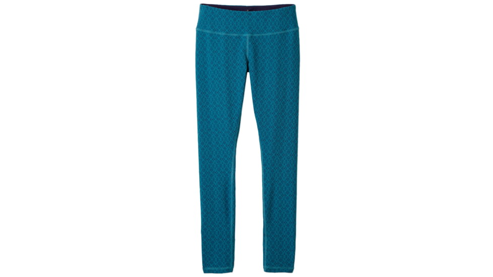 prAna Misty Legging - Women's -Cast Blue Jacquard-Regular Inseam-Large