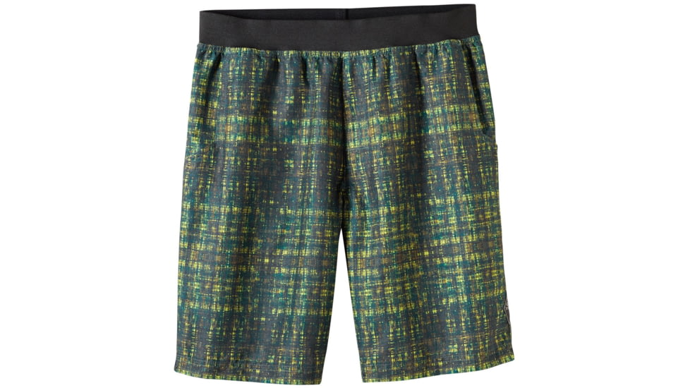prAna Mojo Short - Men's-Olive Hatch-Small