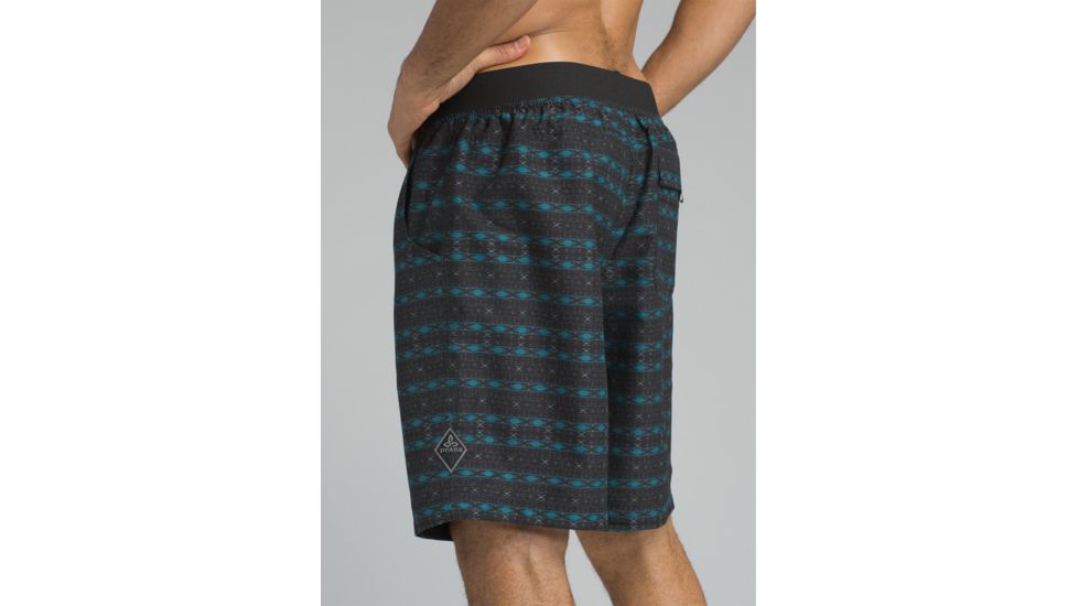 prAna Mojo Short - Men's, Black Cenote, Medium, M3MOJO110-BKCE-M