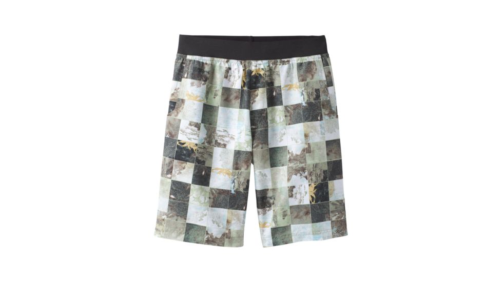 prAna Mojo Short Mens, Dark Khaki Bungalow, X-Small, M3MOJO110-DKBU-XS
