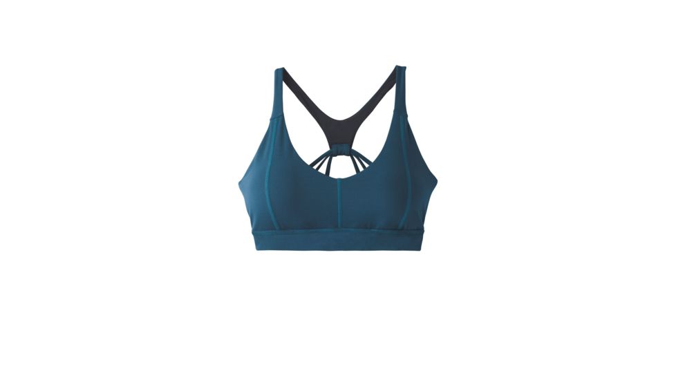 prAna Momento Bra, Petrol Blue, XLarge, W11190769 -416-XL