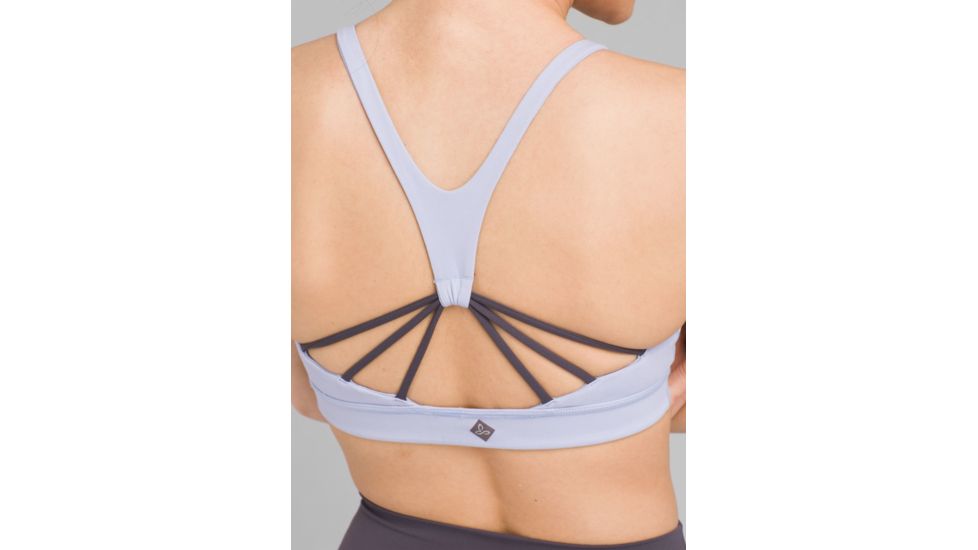 prAna Momento Bra - Womens, Blue Sheen, Large, W11190769-BLSH-L