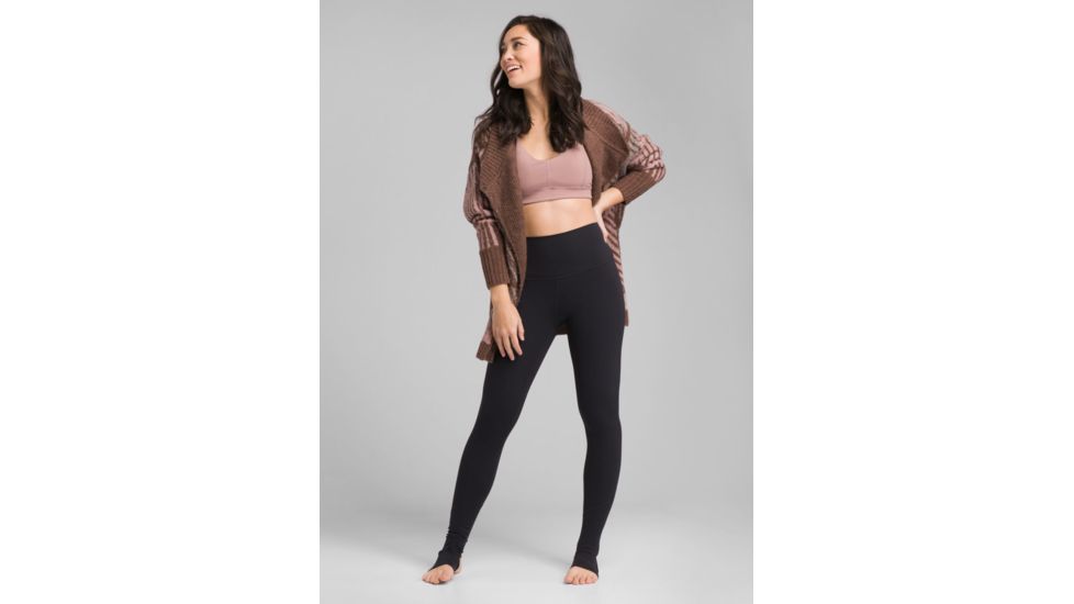 prAna Momento Bra - Womens, Dark Mauve, Extra Small, W11190769-DKMA-XS