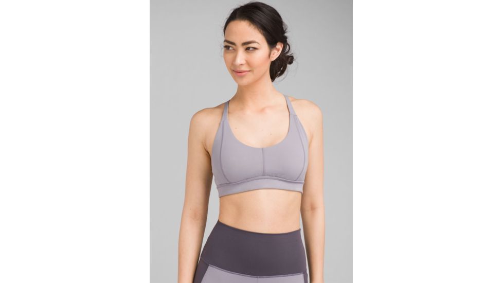 prAna Momento Bra - Womens, Vapor, Extra Small, W11190769-VAP-XS