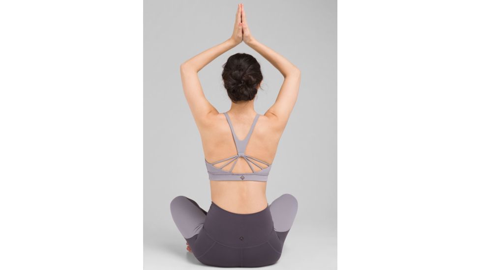 prAna Momento Bra - Womens, Vapor, Extra Small, W11190769-VAP-XS