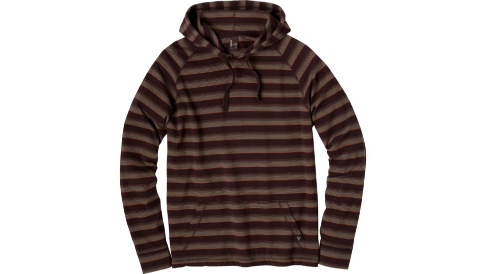 prAna Momentum Hood - Men's-Brown-Small