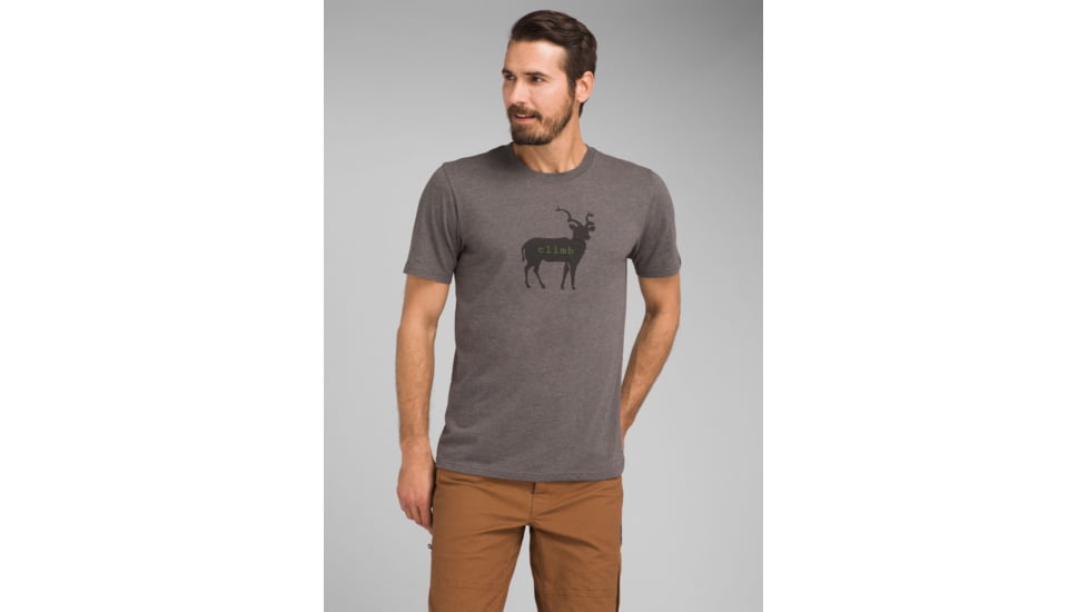 prAna Mountain Climb Journeyman - Mens, Charcoal Heather, Extra Large, M13191584-CCHT-XL
