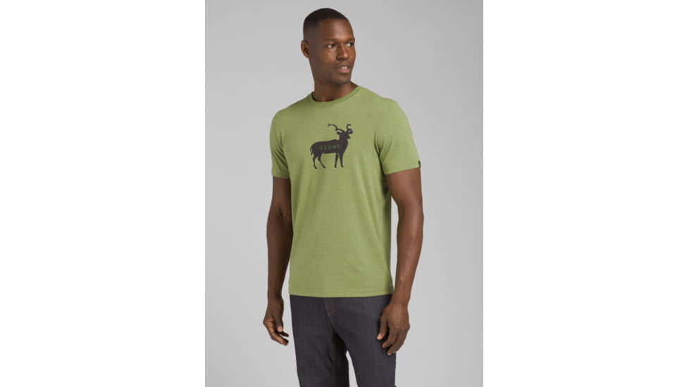 prAna Mountain Climb Journeyman - Mens, Matcha Heather, Small, M13191584-MCHT-S