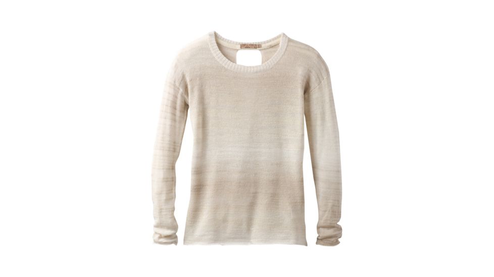 prAna Nightingale Sweater Womens, Stone, Medium, W21170101-STN-M