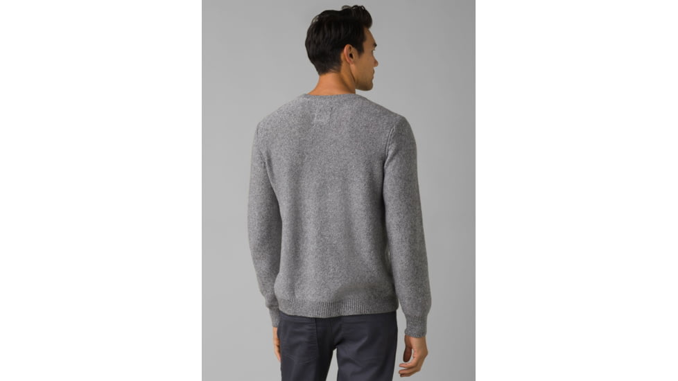 prAna North Loop Sweater, Pebble Grey, XLarge, 1964561-020-SL-XL