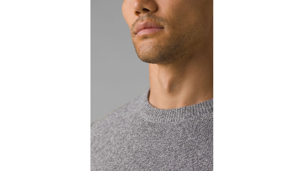 prAna North Loop Sweater, Pebble Grey, XLarge, 1964561-020-SL-XL