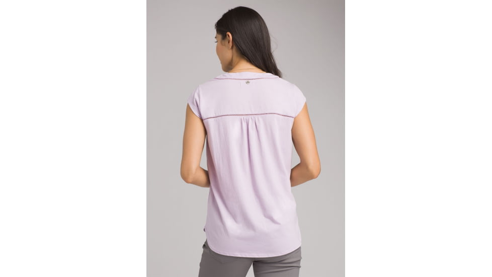 prAna Novelle Top, Bleached Lavender, XLarge, W11190750 -534-XL