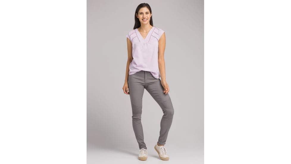 prAna Novelle Top, Bleached Lavender, XLarge, W11190750 -534-XL