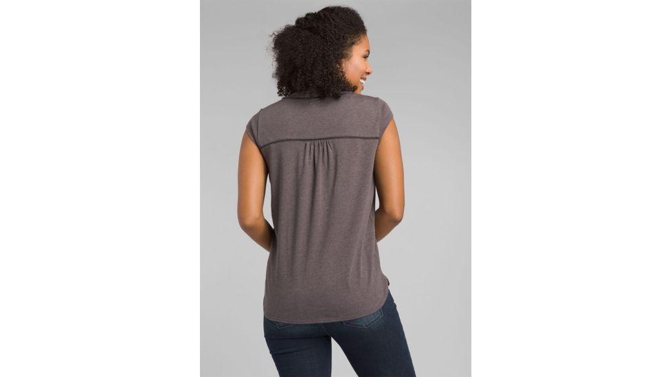 prAna Novelle Top, Granite, XLarge, W11190750 -022-XL