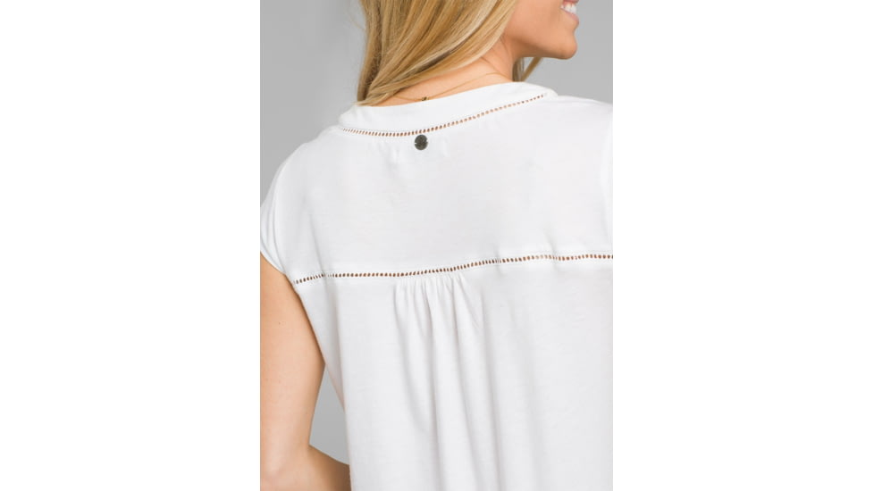 prAna Novelle Top, White, XLarge, W11190750 -100-XL